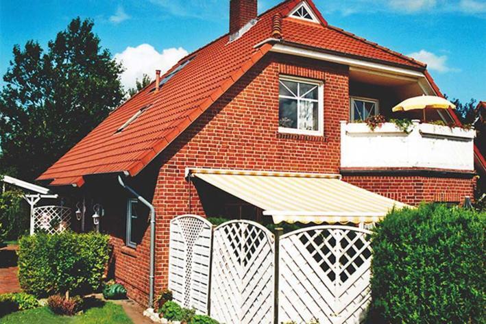 Ferienwohnung Nowara Krummhörn エクステリア 写真